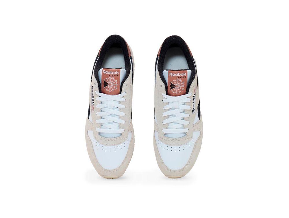 Zapatillas Reebok Cl Leather Hombre Beige-3