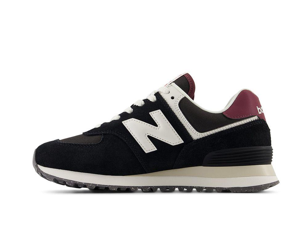 Zapatilla Mujer New Balance 574 Negro-1