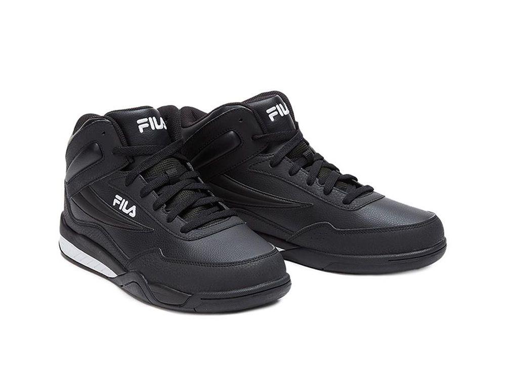 Zapatilla Fila Clincher Hombre Negro-2
