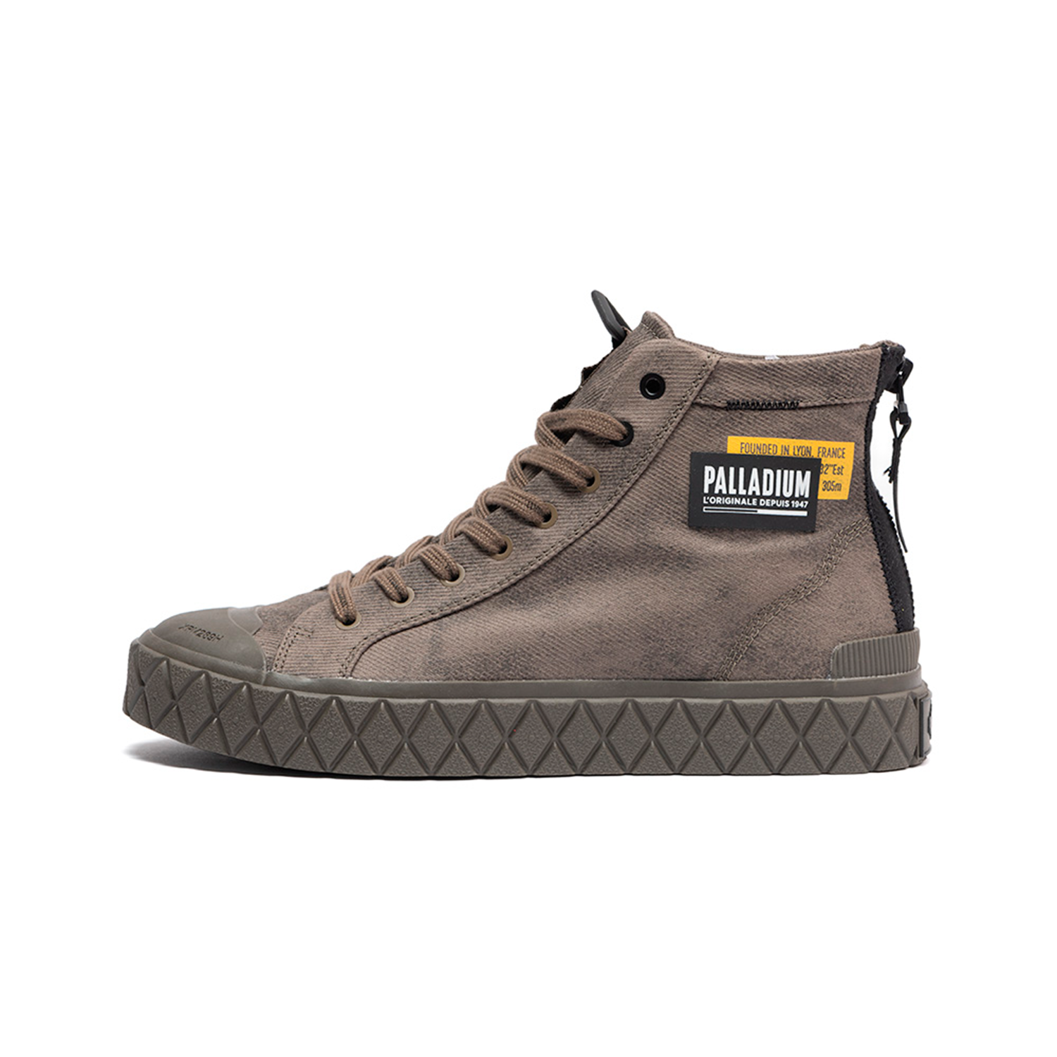 Zapatilla Hombre Palladium Palla Ace Surplus Cafe-5