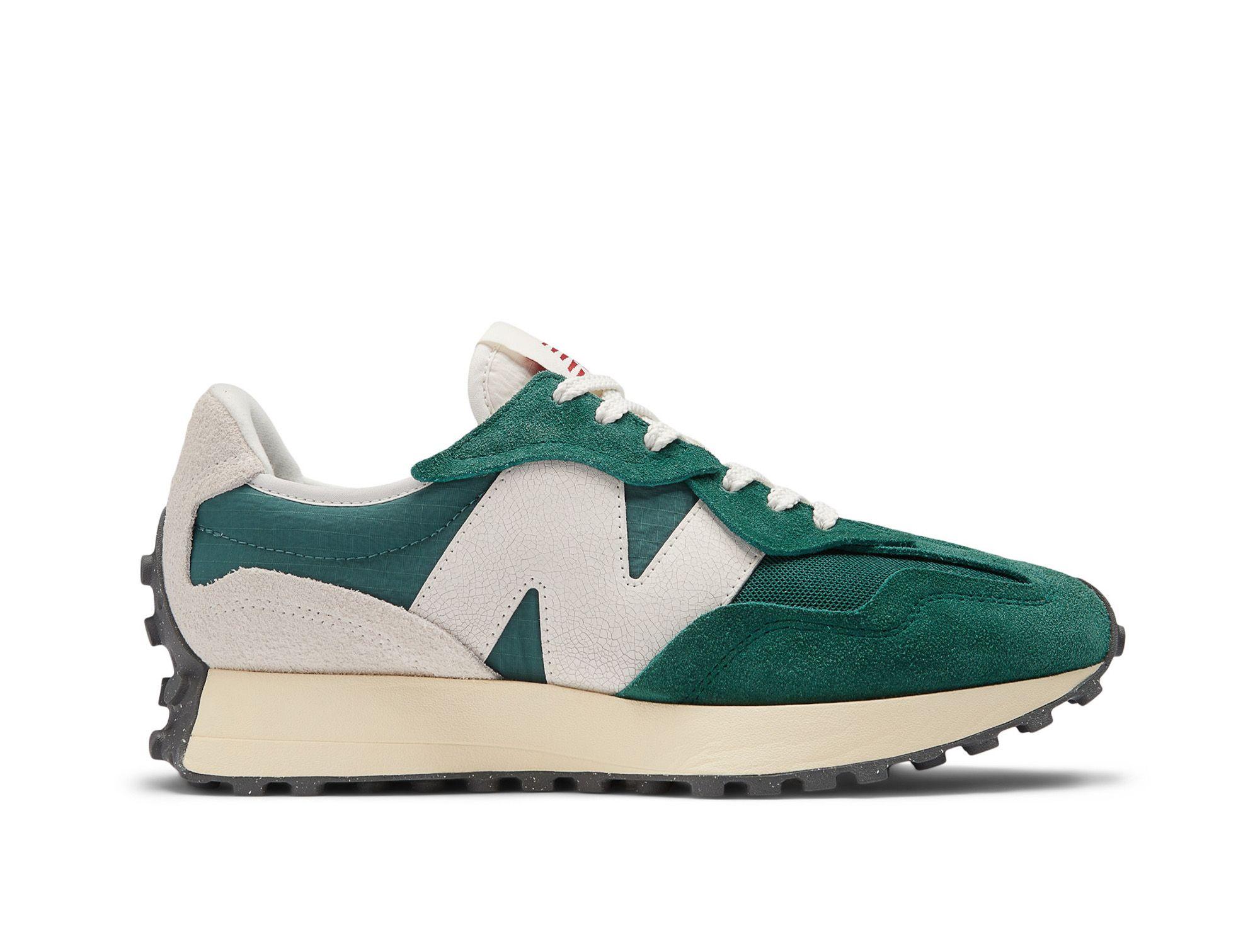 Zapatilla New Balance 327 Unisex Verde-0