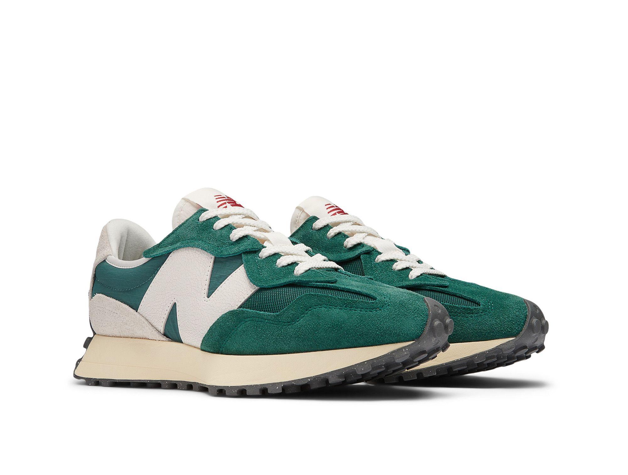 Zapatilla New Balance 327 Unisex Verde-3