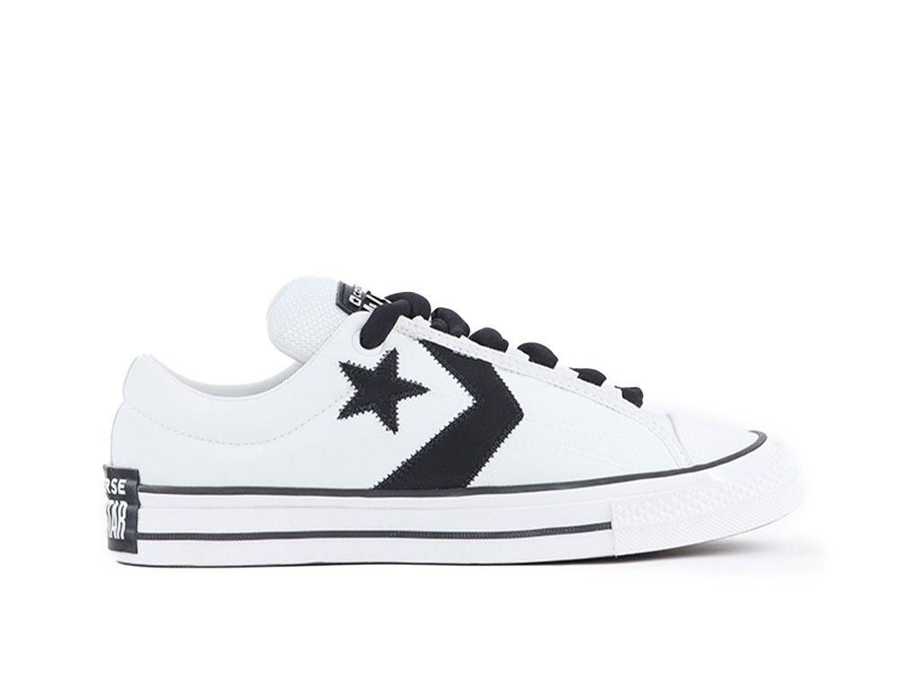 Zapatilla Converse Star Player 76 Puff Hombre Blanco - Negro-0