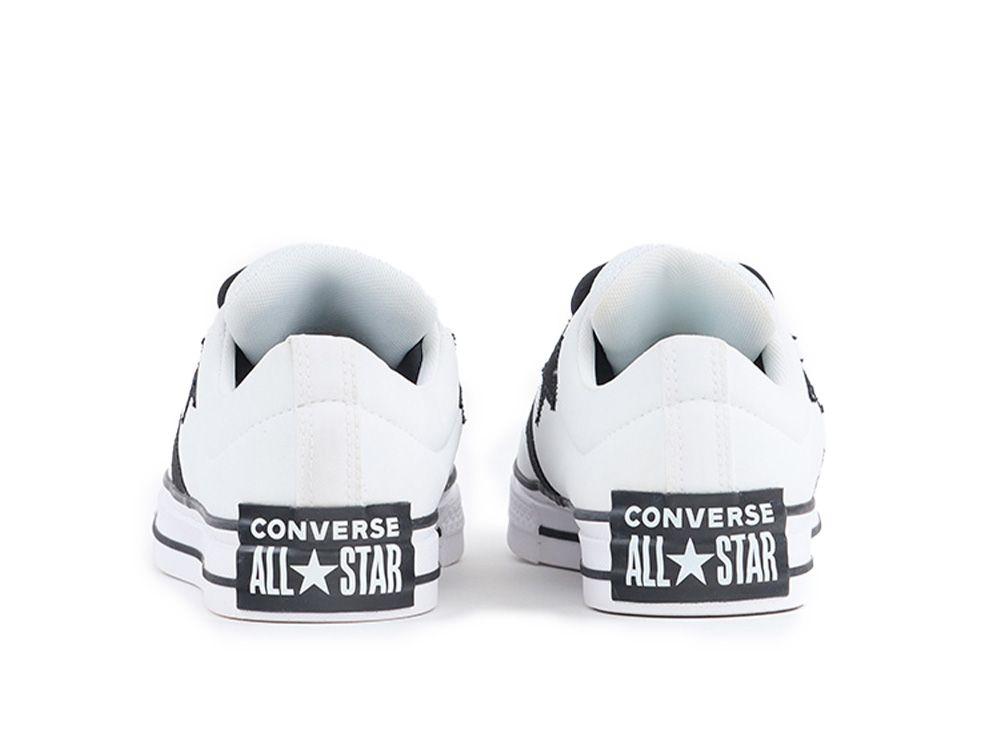 Zapatilla Converse Star Player 76 Puff Hombre Blanco - Negro-3