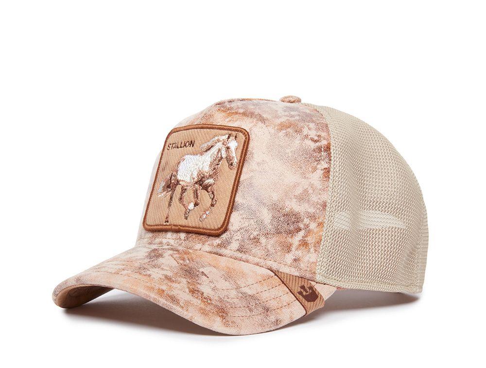 Jockey Trucker Goorin Bros Storm Stallion Unisex Café-1