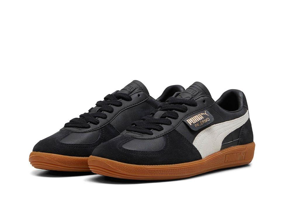 Zapatillas Puma Palermo Lth Hombre Negro-6
