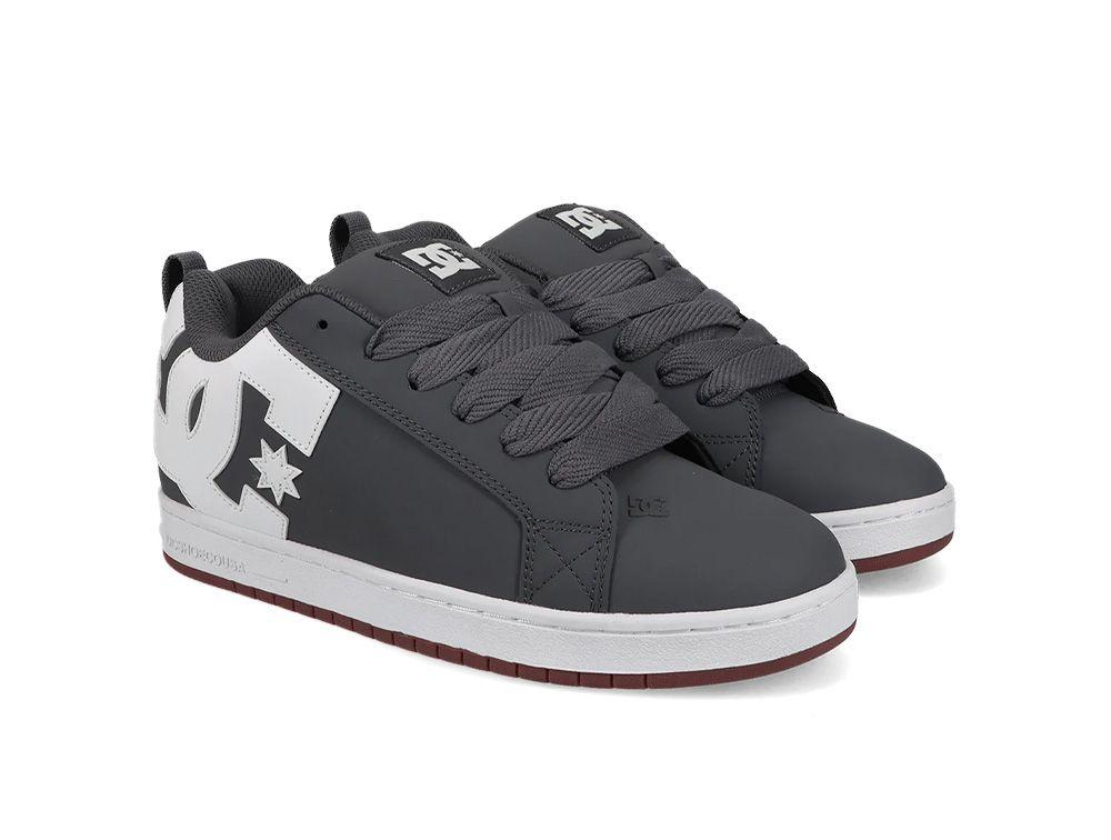 Zapatilla Dc Court Graffik Hombre Gris-2