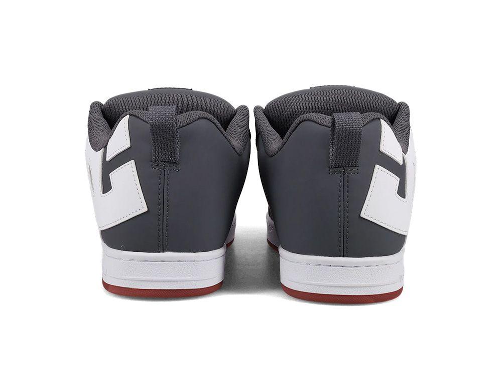 Zapatilla Dc Court Graffik Hombre Gris-3