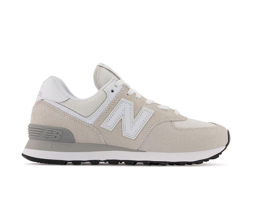 Zapatilla New Balance 574 Mujer Beige-0