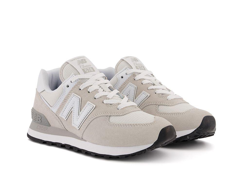 Zapatilla New Balance 574 Mujer Beige-3