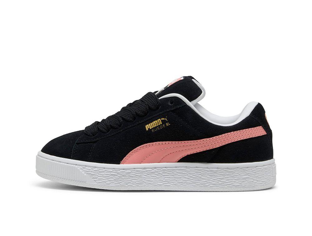 Zapatilla Puma Suede Xl Mujer Negro-2