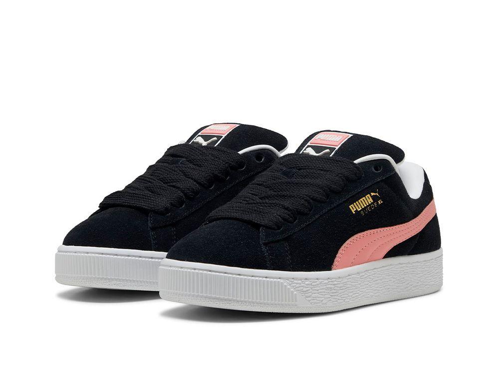 Zapatilla Puma Suede Xl Mujer Negro-3