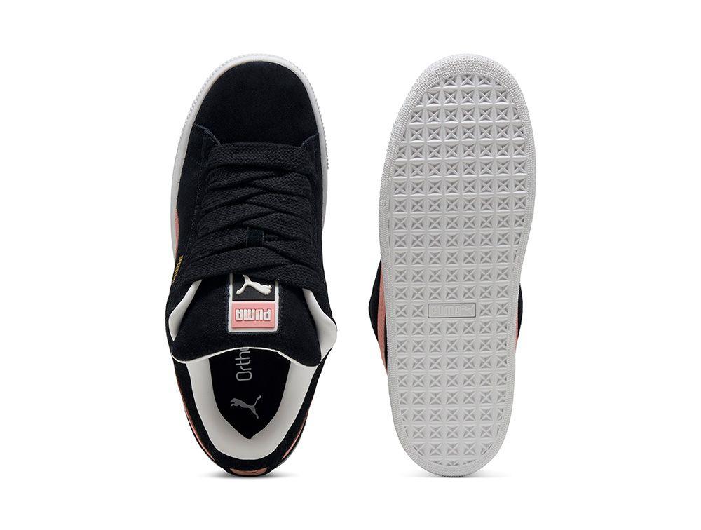 Zapatilla Puma Suede Xl Mujer Negro-5
