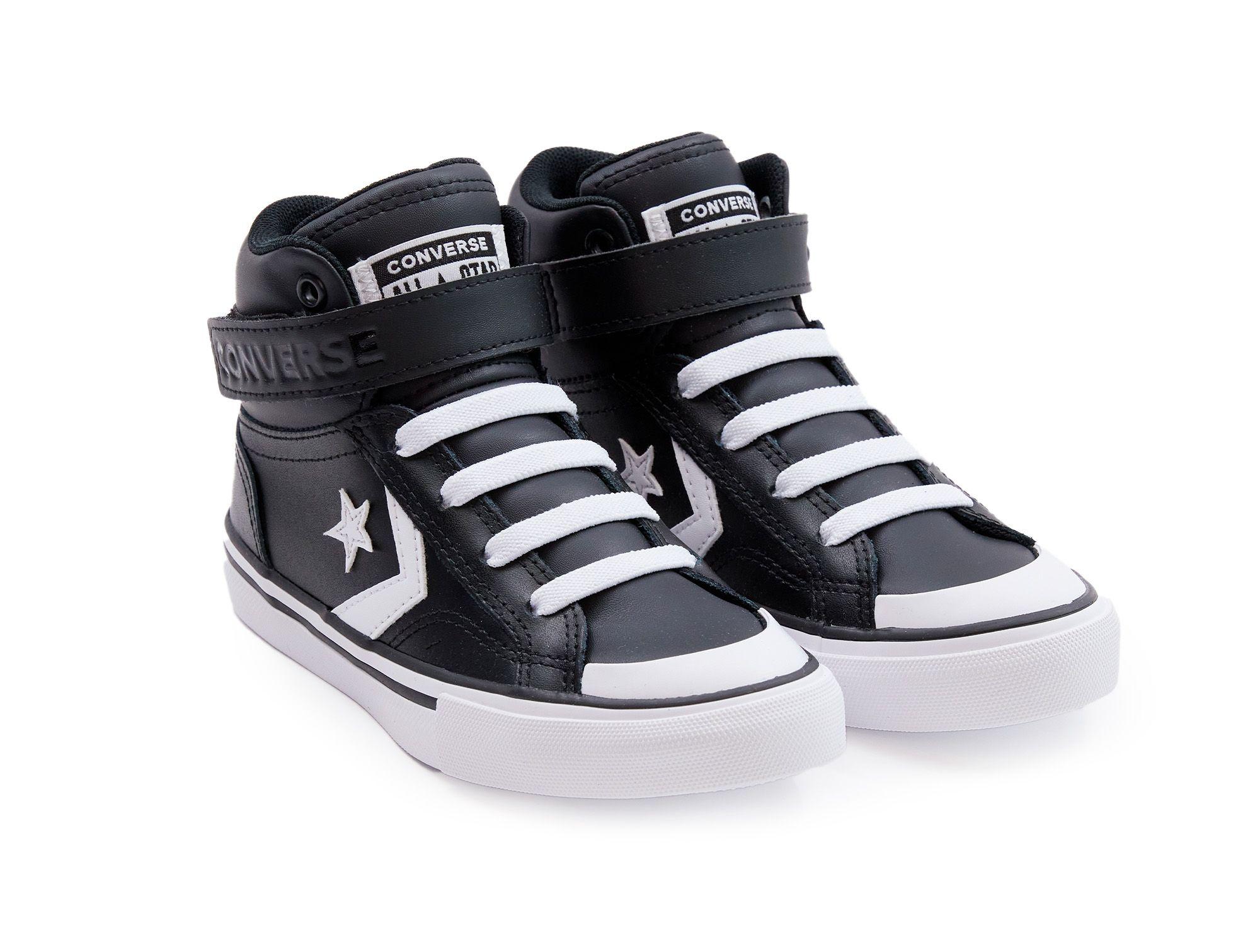 Zapatilla Converse Pro Blaze Strap Junior Negro-2