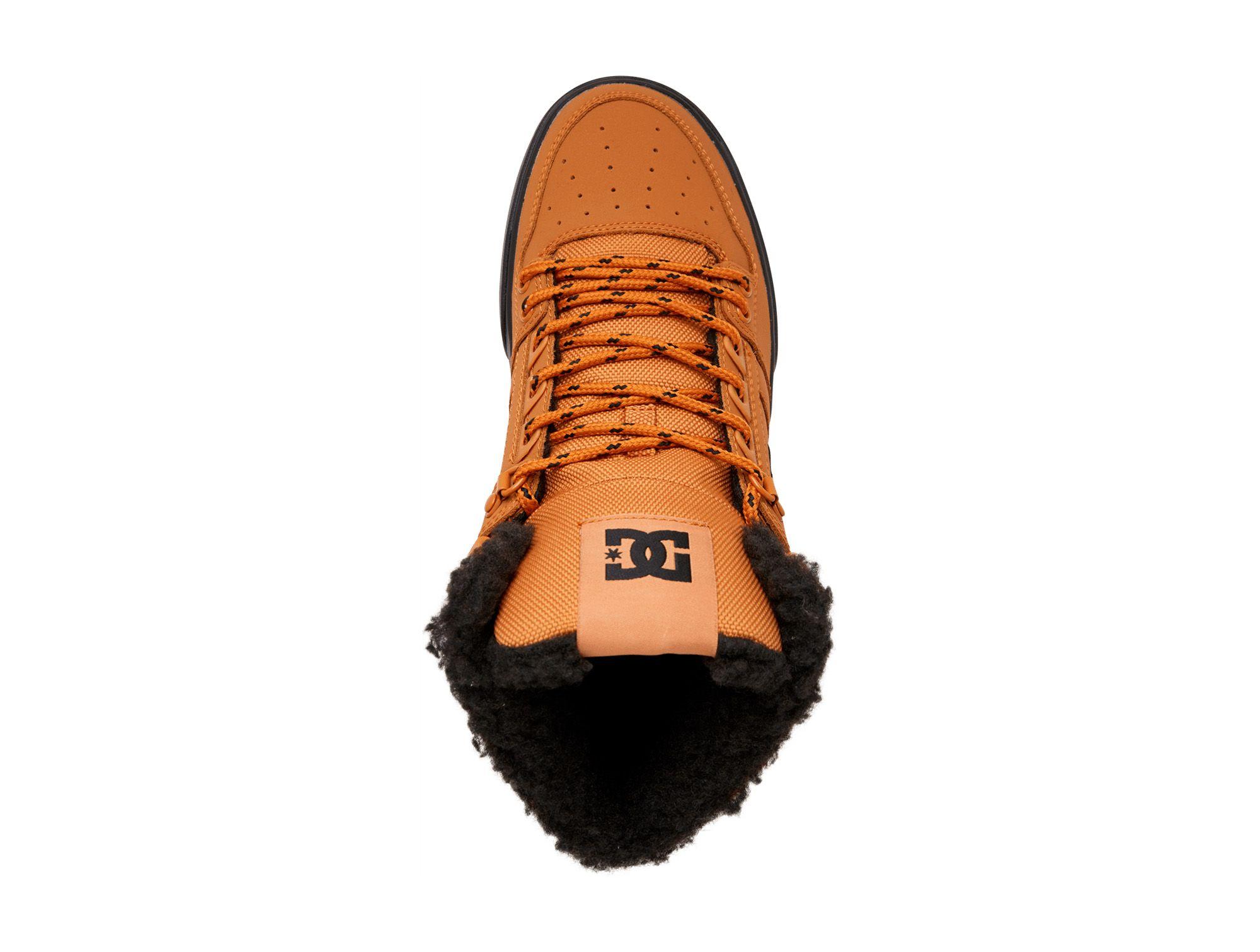 Zapatilla DC Pure Ht Wc Wnt Hombre Cafe-4