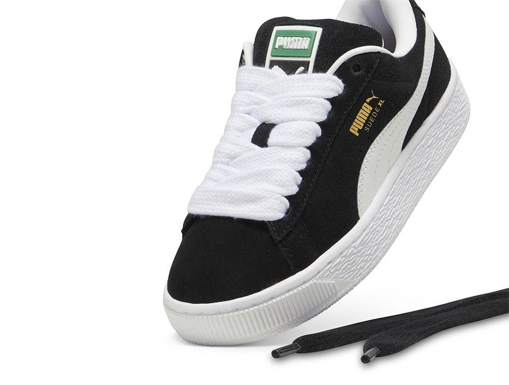 Zapatilla Puma Suede XL Cadete Negro-1