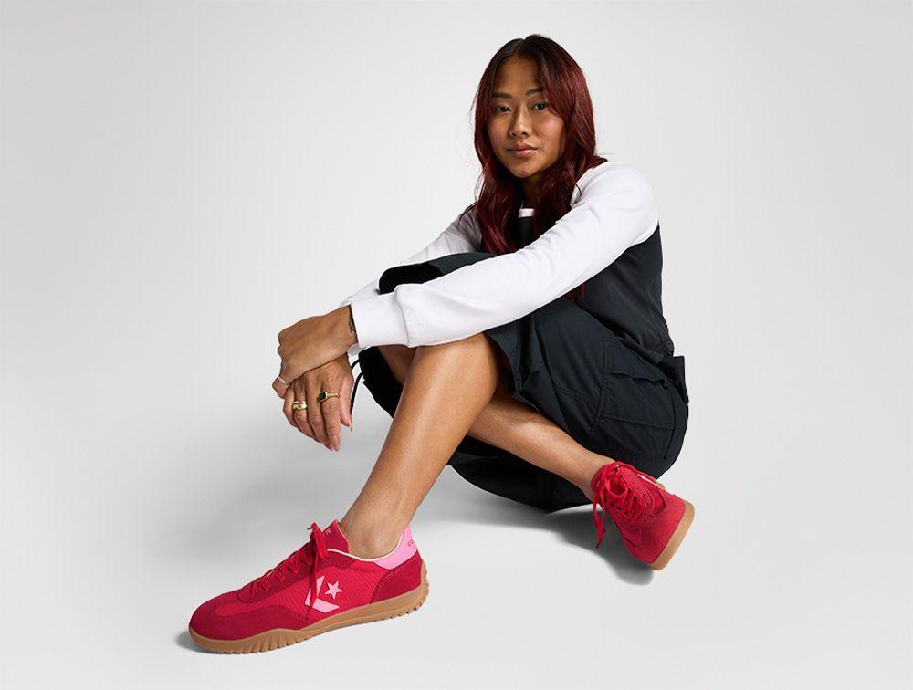 Zapatilla Unisex Converse Run Star Trainer Rojo-4
