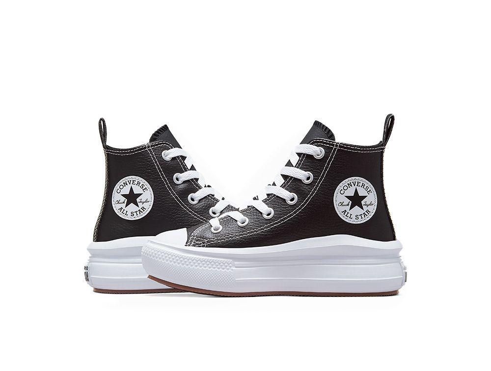 Zapatillas Junior Converse Chuck Taylor Move Negro-4