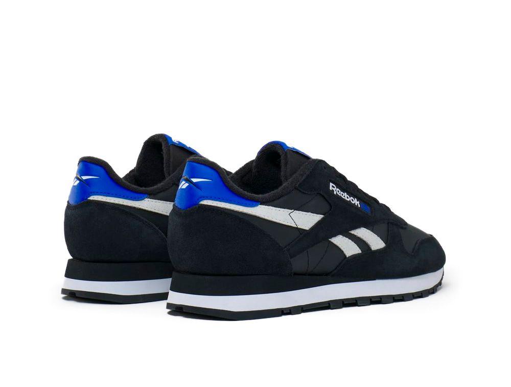 Zapatillas Reebok Cl Leather Hombre Negro-2