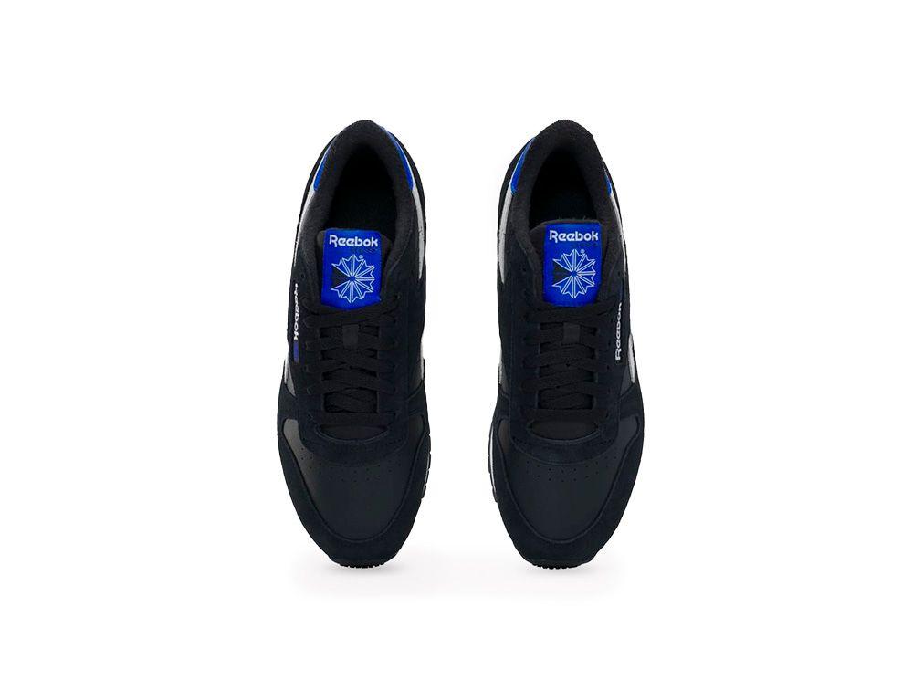 Zapatillas Reebok Cl Leather Hombre Negro-3