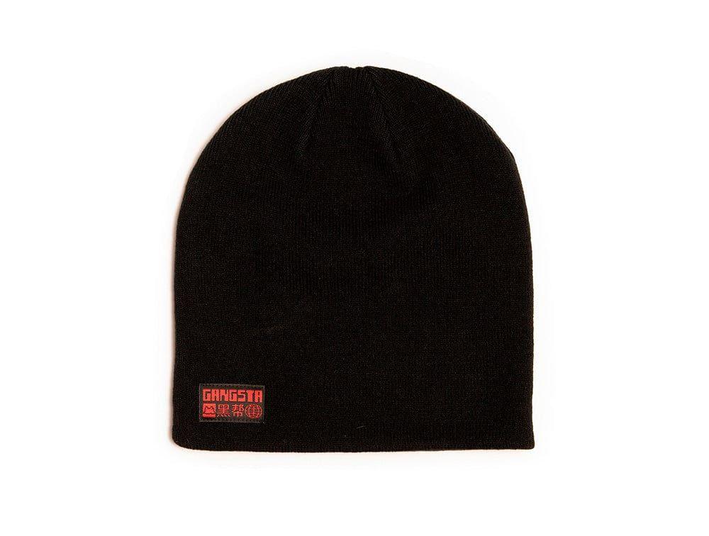 Beanie Gangsta Single Unisex Negro-0