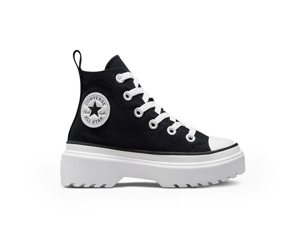 Zapatilla Converse Chuck T Lugged Lift Junior Negro-0