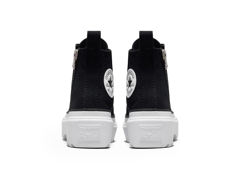 Zapatilla Converse Chuck T Lugged Lift Junior Negro-4