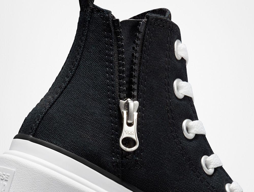 Zapatilla Converse Chuck T Lugged Lift Junior Negro-6