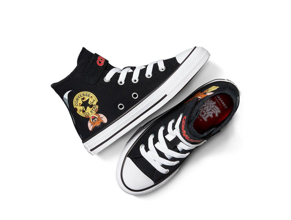 Zapatilla Junior Converse Chuck Taylor 1V Tom Y Jerry Negro-2