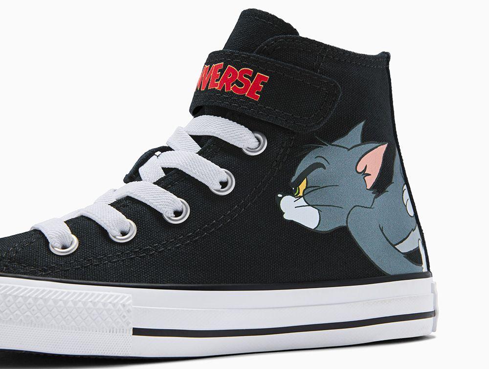 Zapatilla Junior Converse Chuck Taylor 1V Tom Y Jerry Negro-6