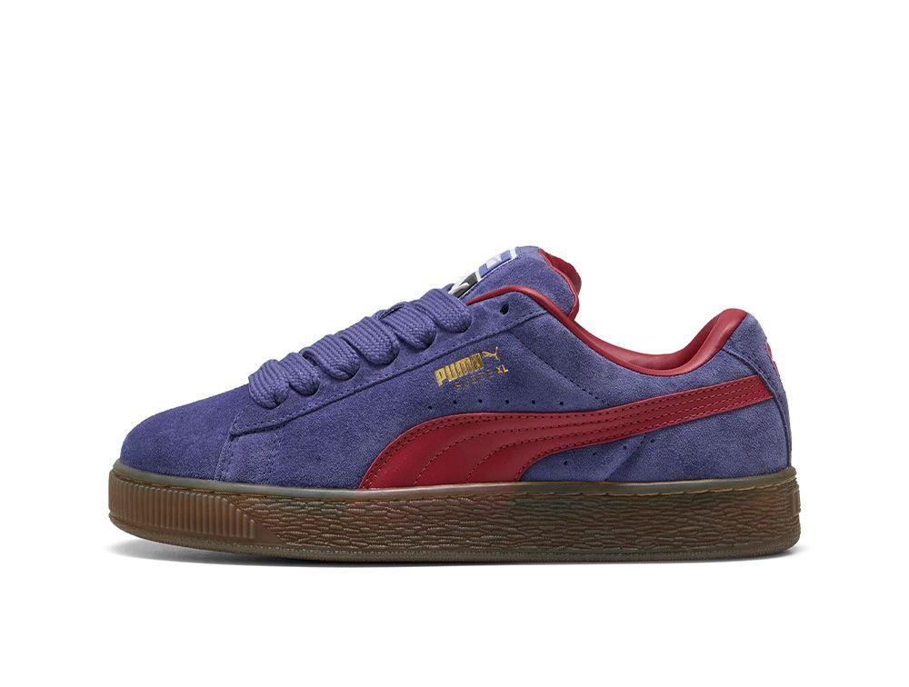 Zapatilla Puma Suede Xl Mujer Morado/Gum-2