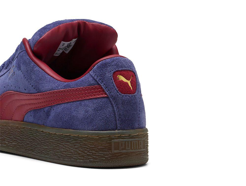Zapatilla Puma Suede Xl Mujer Morado/Gum-3