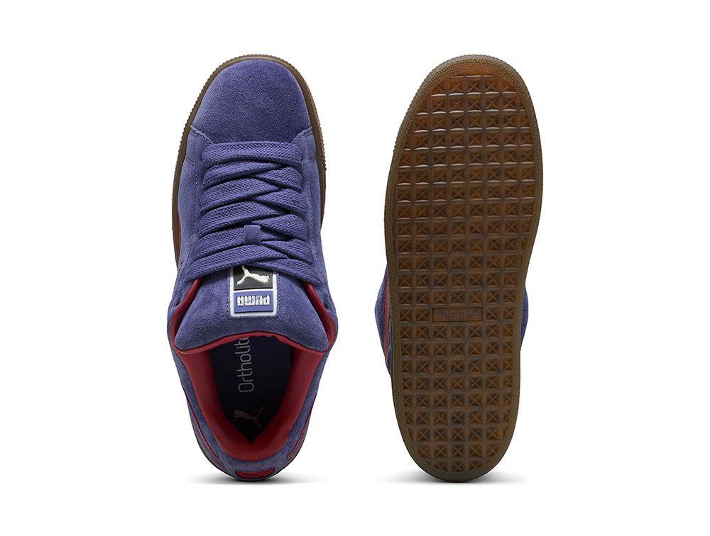 Zapatilla Puma Suede Xl Mujer Morado/Gum-4