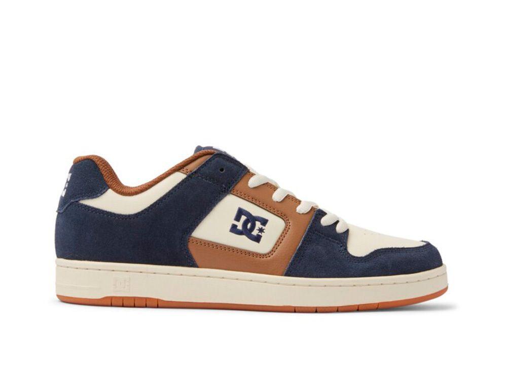 Zapatilla Dc Manteca 4 Hombre Beige- Cafe-Azul-0