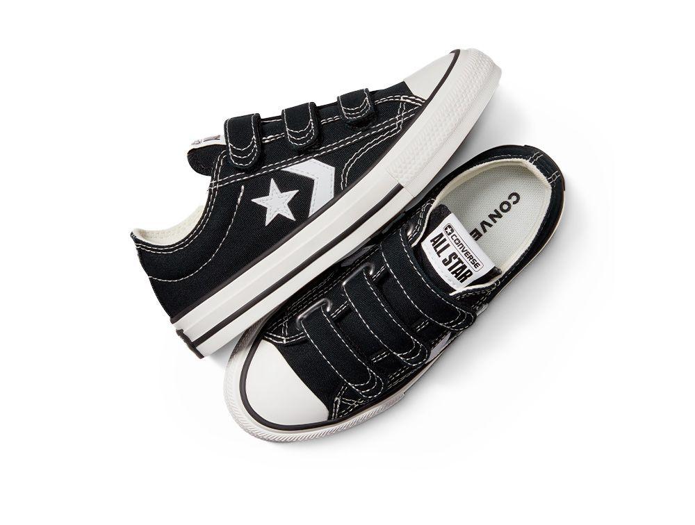 Zapatilla Converse Star Player 76 3V Junior Negro-3
