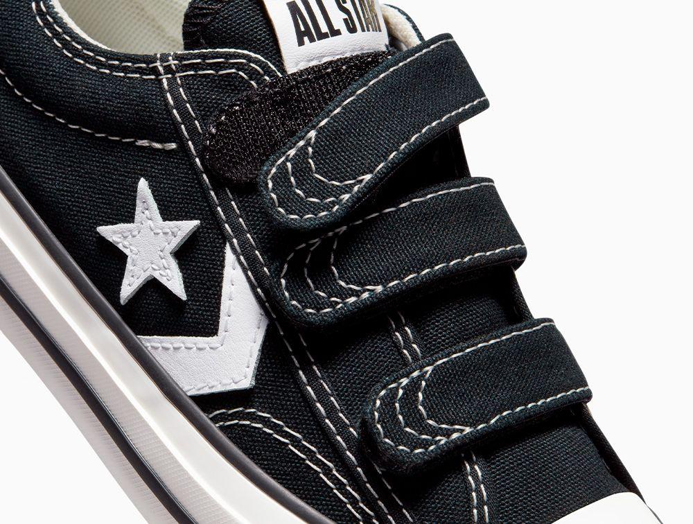 Zapatilla Converse Star Player 76 3V Junior Negro-7