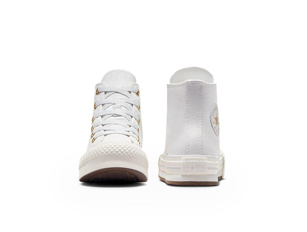 Zapatilla Converse Chuck Taylor Eva Lift Junior Gris-5