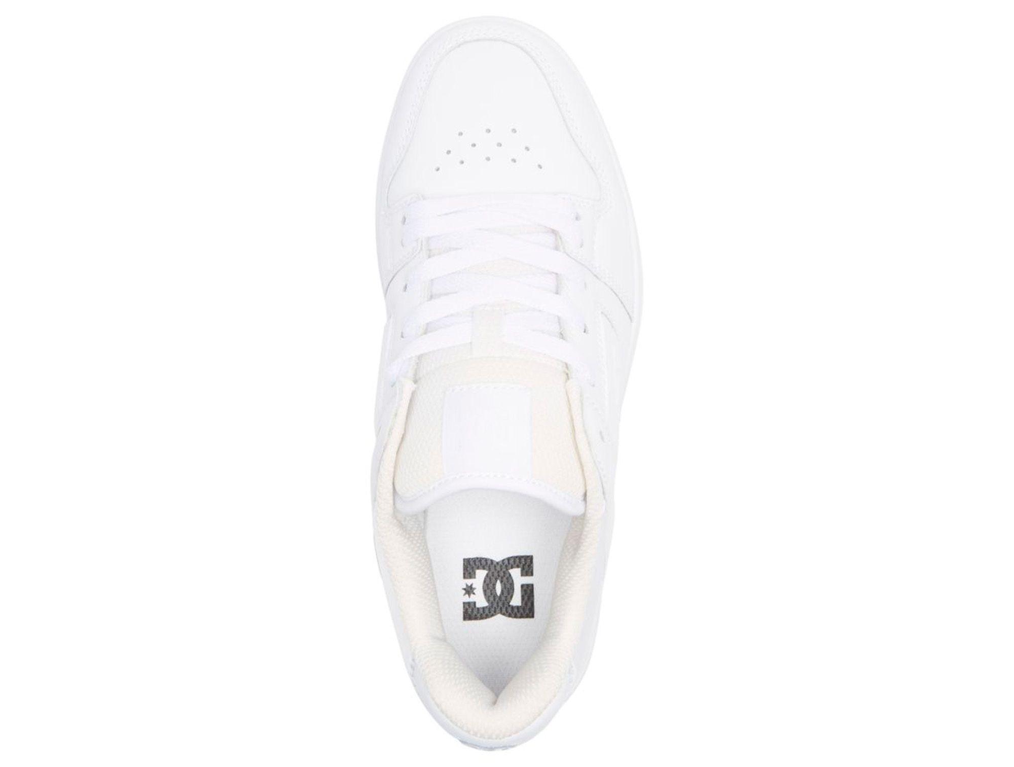 Zapatilla Dc Manteca 4 Plataforma Mujer Blanco-3