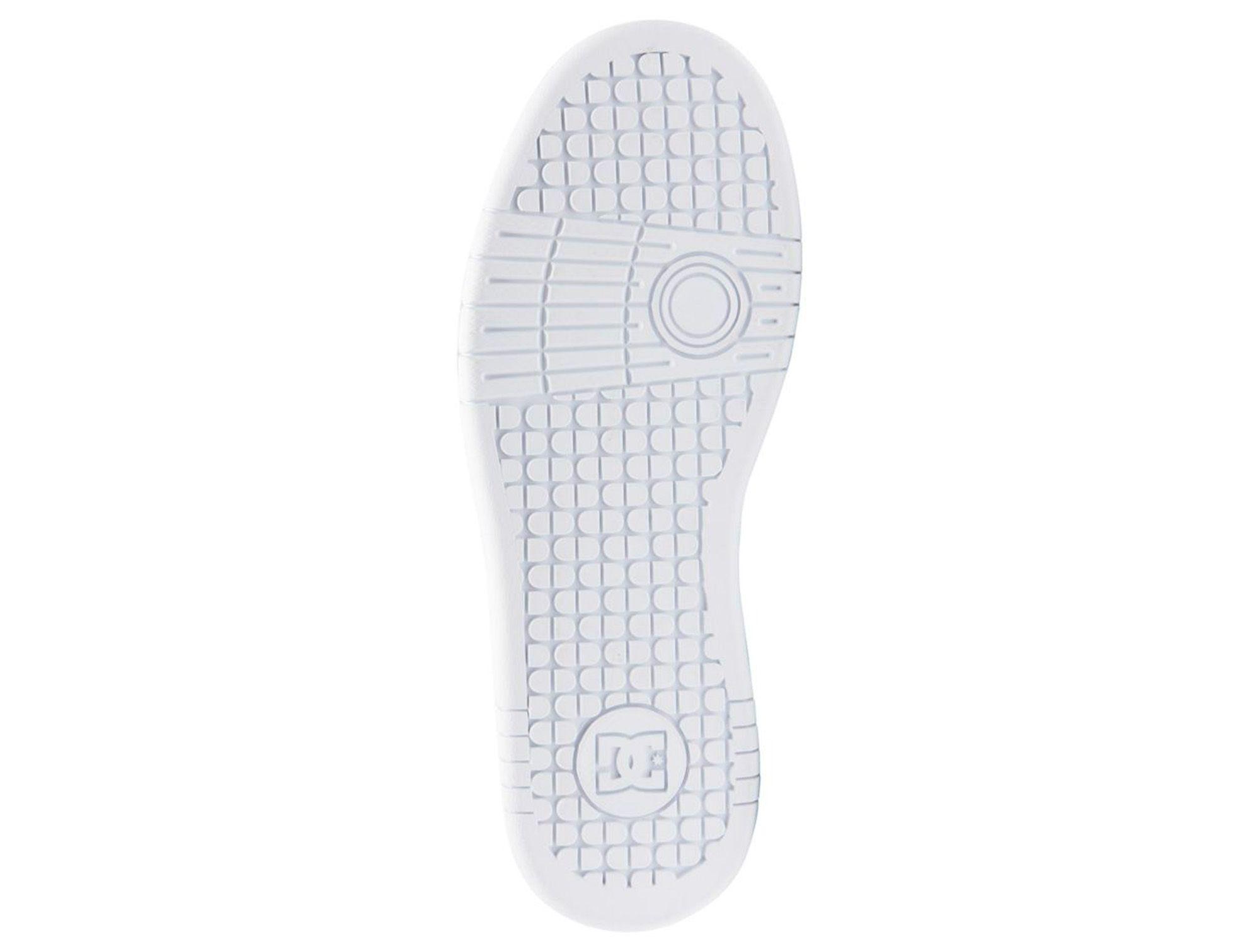 Zapatilla Dc Manteca 4 Plataforma Mujer Blanco-4