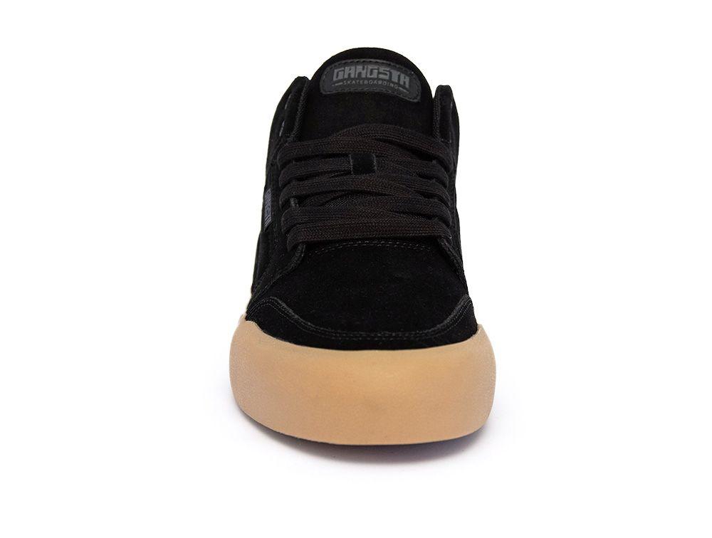 Zapatilla Gangsta Wallride Mid Hombre Negro-2