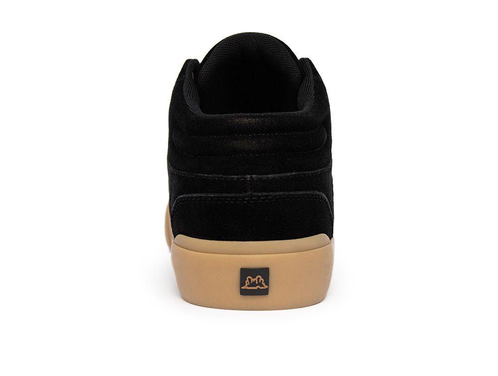 Zapatilla Gangsta Wallride Mid Hombre Negro-3