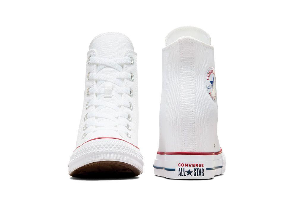 Zapatilla Converse Chuck T Wedge Mujer Blanco-5