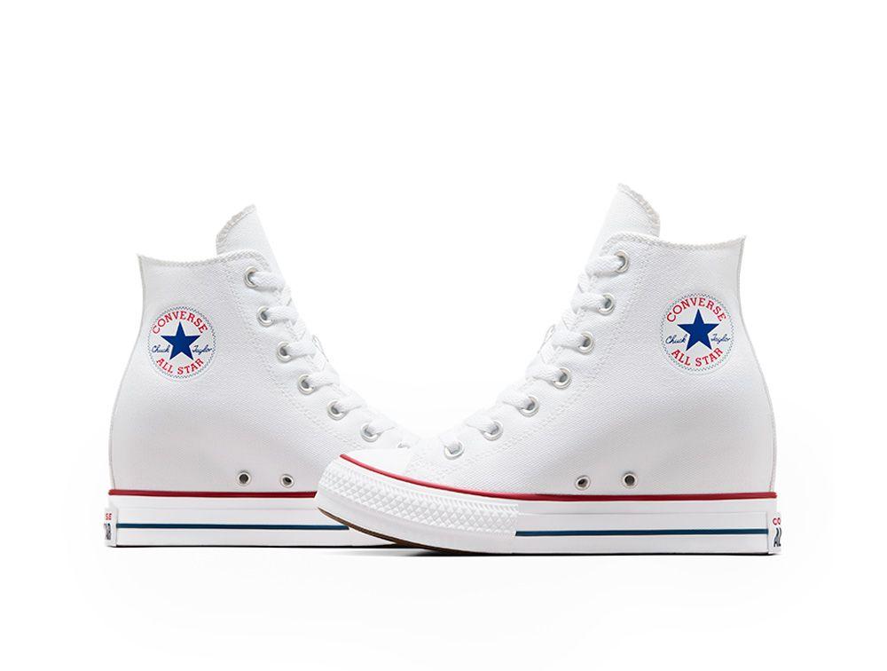 Zapatilla Converse Chuck T Wedge Mujer Blanco-6