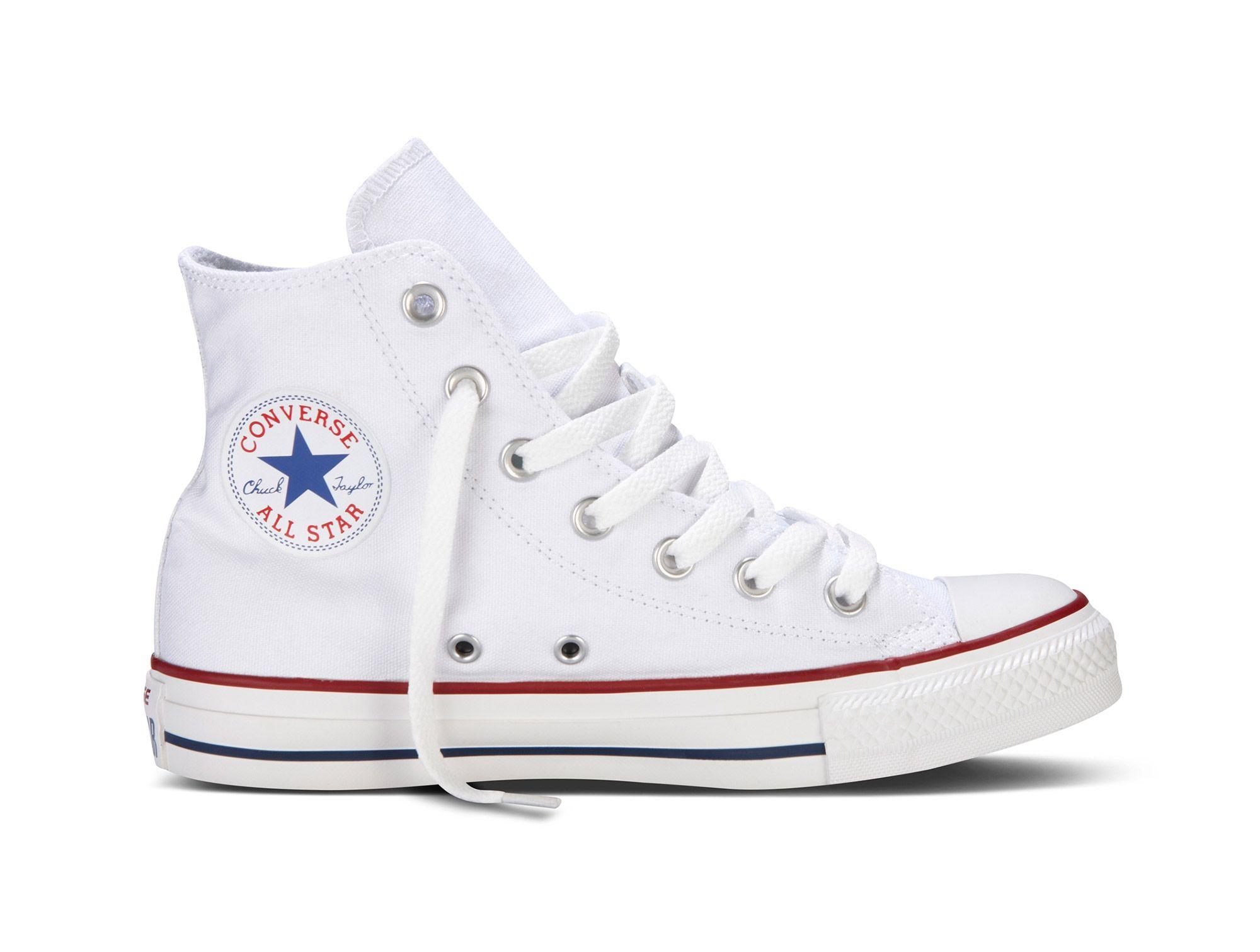 Zapatilla Converse Chuck Taylor Hi Classic Hombre Blanco-0