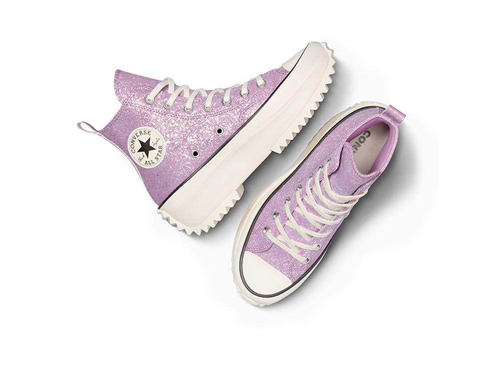 Zapatilla Converse Run Star Hike Hi Shinefetti Mujer Morado-3