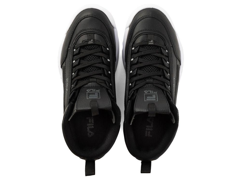 Zapatilla Fila Disruptor II Mid Mujer Negro-3