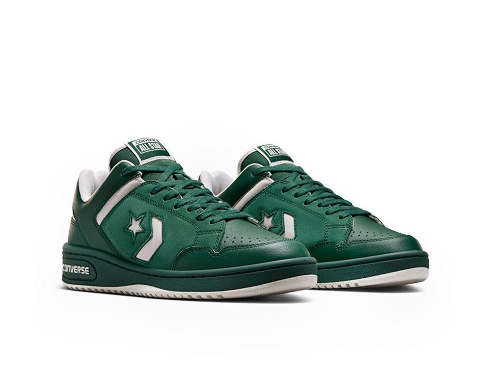Zapatilla Converse Weapon Hombre Verde - Blanco-4