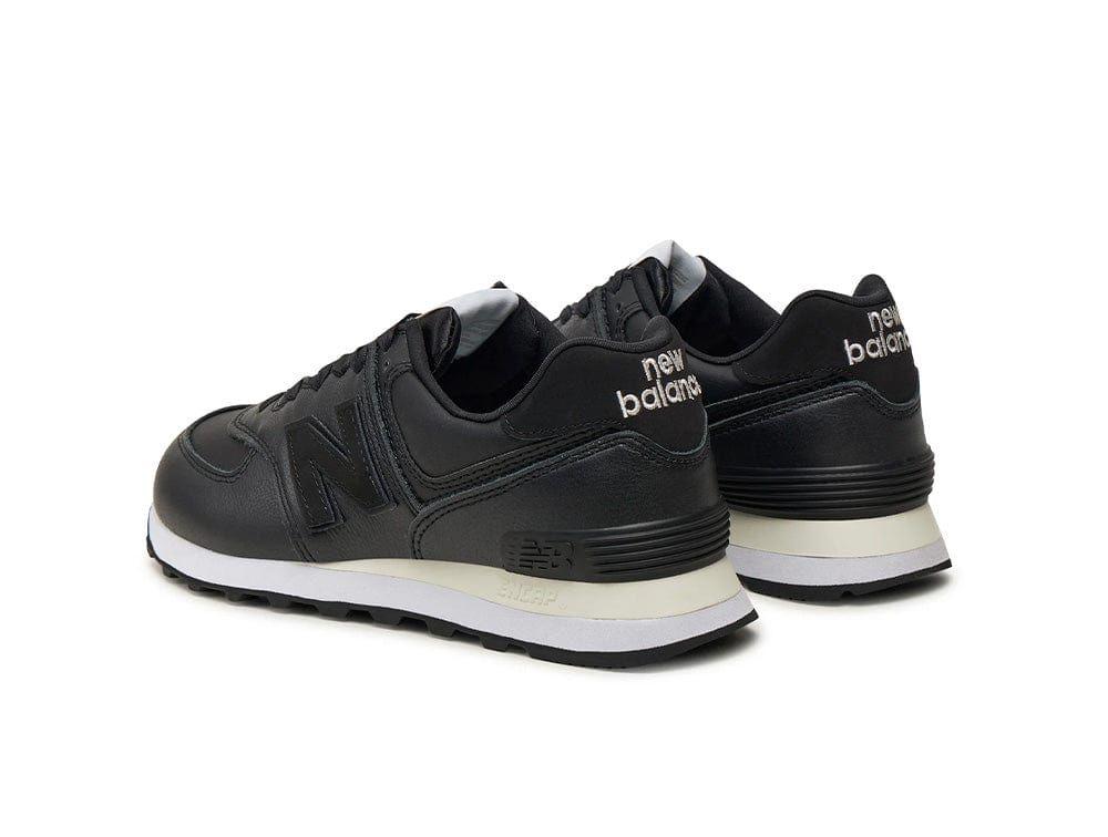 Zapatilla New Balance 574 Mujer Negro - Blanco-3