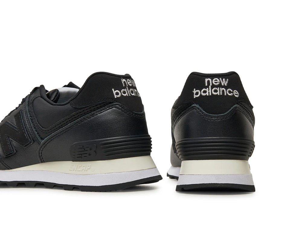 Zapatilla New Balance 574 Mujer Negro - Blanco-5