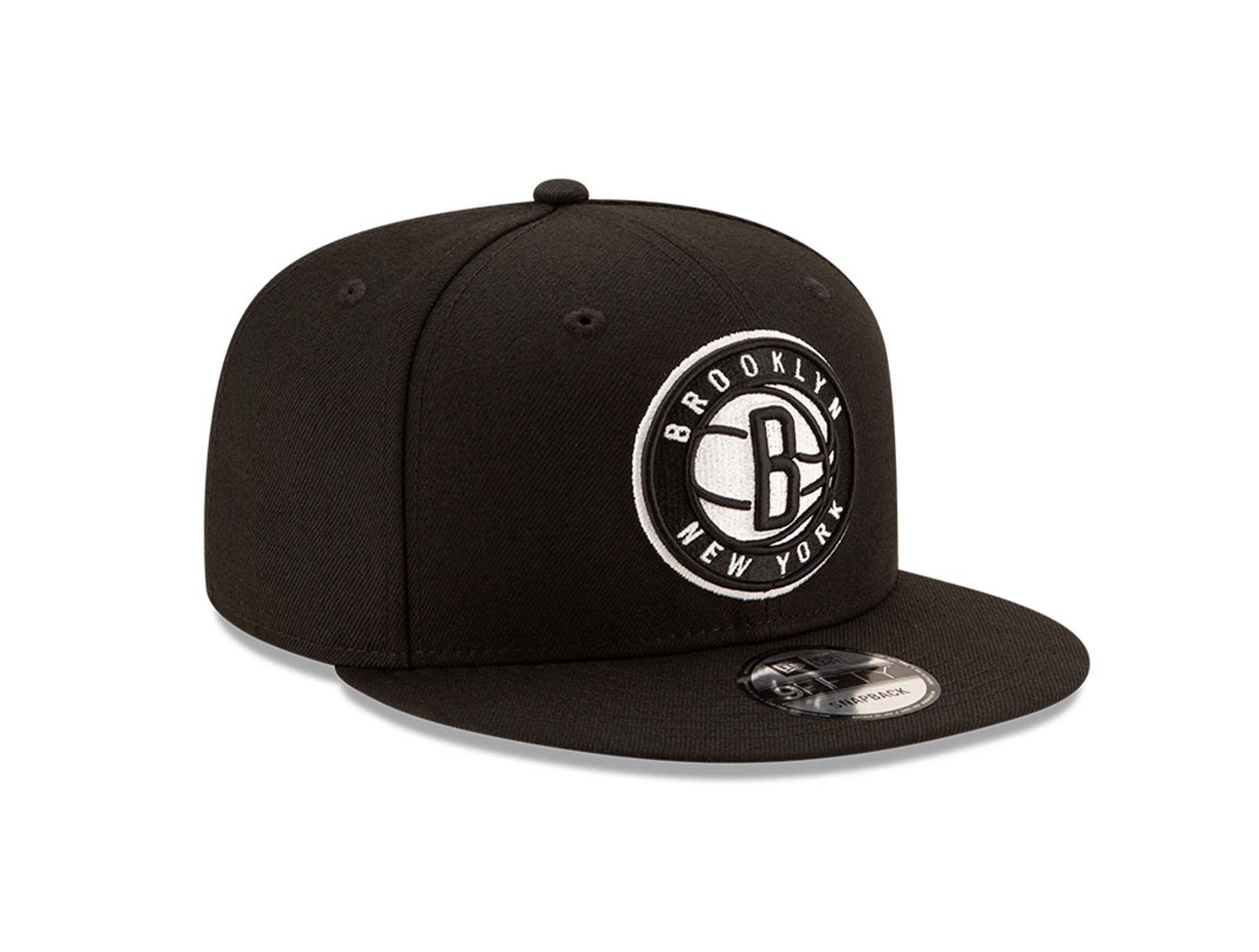 Jockey New Era Nba 950 Brooklyn Nets Unisex Negro-1